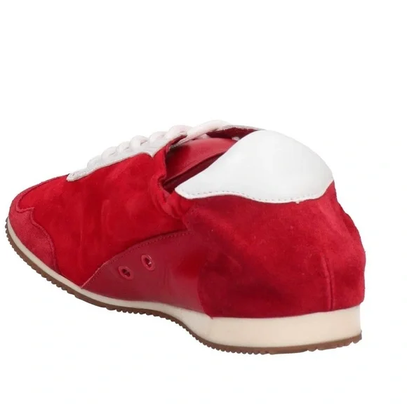 Tory Burch Red Suede Women’s Sneakers - Picture 3 of 7